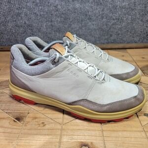 Ecco Biom Hybrid 3 GTX Golf Shoes Sneakers Mens Size 11 US 45 EU White Leather